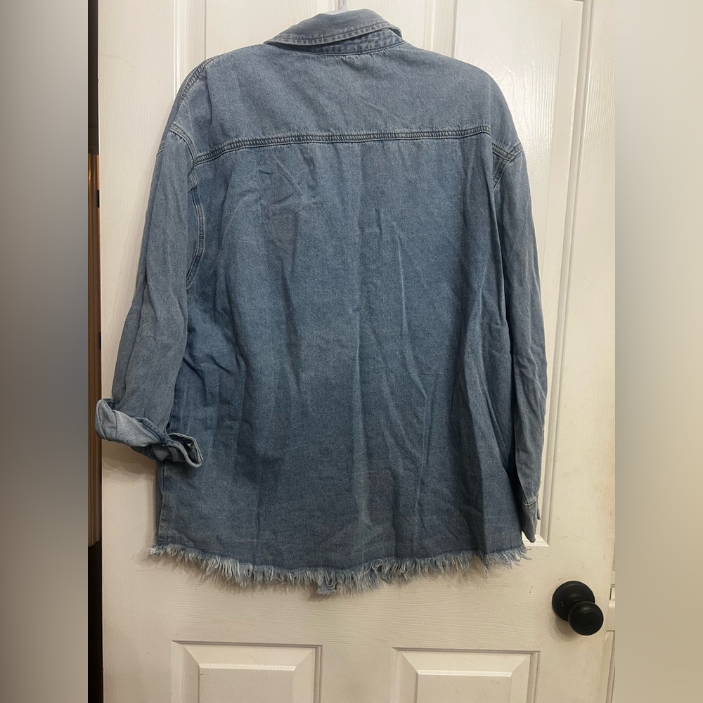 Light Blue Denim Jacket (Shacket) - image 2